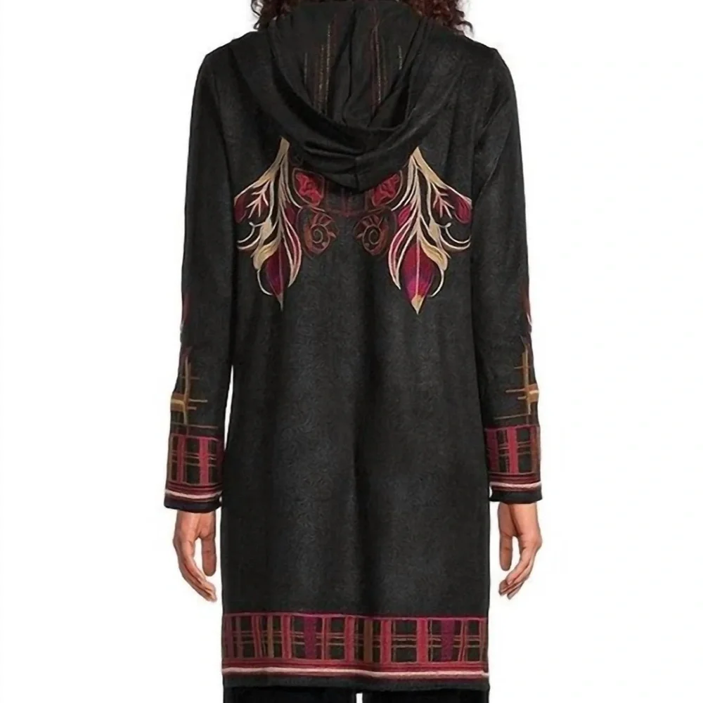 NWT Johnny Was - BIYA METALLIC DUSTER - Picture 5 of 7